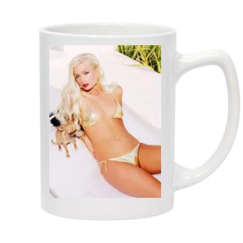 Paris Hilton 14oz White Statesman Mug