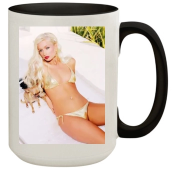 Paris Hilton 15oz Colored Inner & Handle Mug