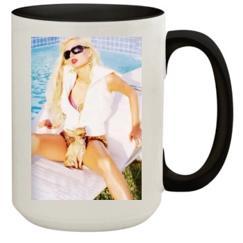 Paris Hilton 15oz Colored Inner & Handle Mug