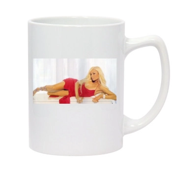 Paris Hilton 14oz White Statesman Mug