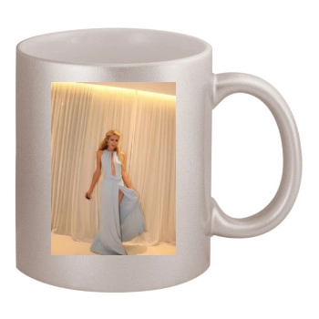 Paris Hilton 11oz Metallic Silver Mug