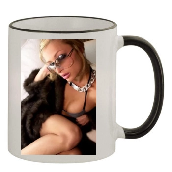 Paris Hilton 11oz Colored Rim & Handle Mug