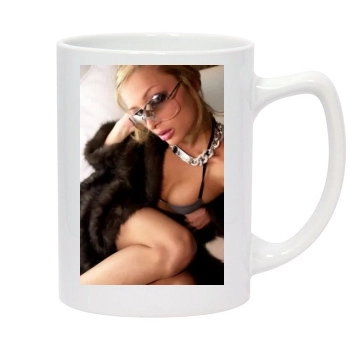 Paris Hilton 14oz White Statesman Mug