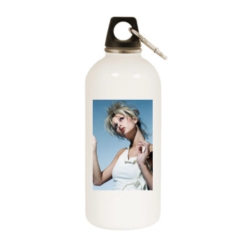 Paris Hilton White Water Bottle With Carabiner