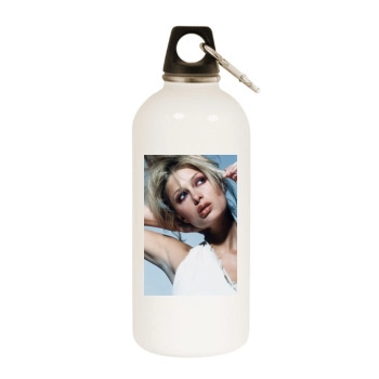 Paris Hilton White Water Bottle With Carabiner