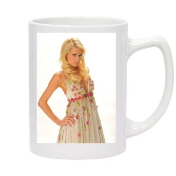 Paris Hilton 14oz White Statesman Mug