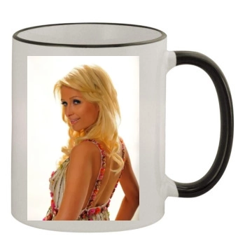 Paris Hilton 11oz Colored Rim & Handle Mug