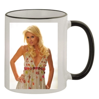 Paris Hilton 11oz Colored Rim & Handle Mug