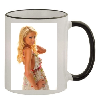 Paris Hilton 11oz Colored Rim & Handle Mug