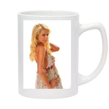 Paris Hilton 14oz White Statesman Mug