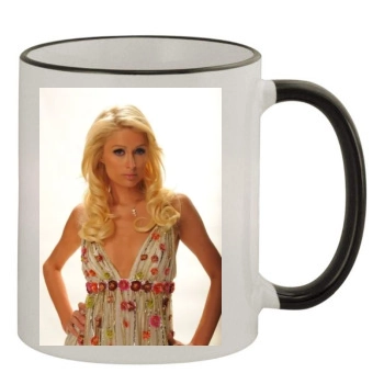 Paris Hilton 11oz Colored Rim & Handle Mug