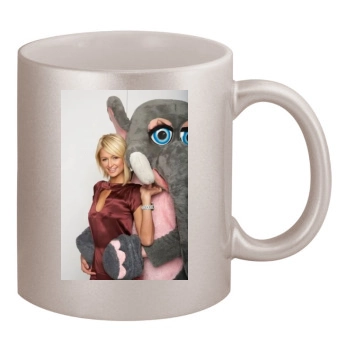 Paris Hilton 11oz Metallic Silver Mug