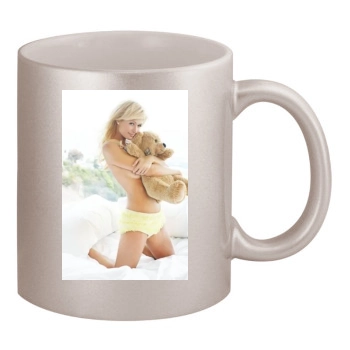 Paris Hilton 11oz Metallic Silver Mug