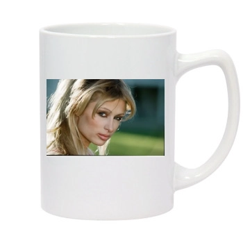 Paris Hilton 14oz White Statesman Mug