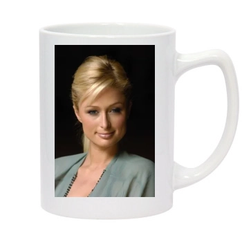 Paris Hilton 14oz White Statesman Mug