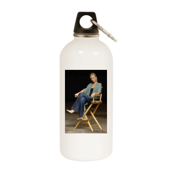 Paris Hilton White Water Bottle With Carabiner