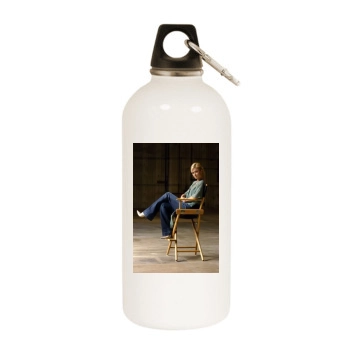 Paris Hilton White Water Bottle With Carabiner