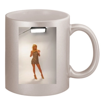 Paris Hilton 11oz Metallic Silver Mug