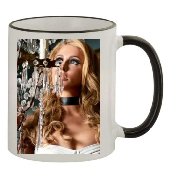 Paris Hilton 11oz Colored Rim & Handle Mug