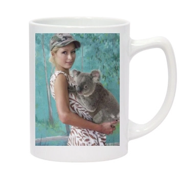 Paris Hilton 14oz White Statesman Mug