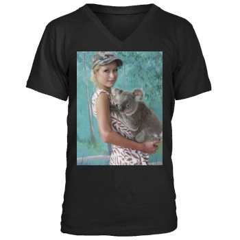 Paris Hilton Men's V-Neck T-Shirt