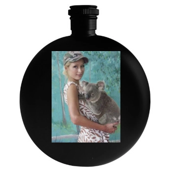 Paris Hilton Round Flask