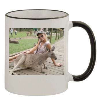 Paris Hilton 11oz Colored Rim & Handle Mug