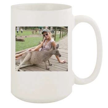 Paris Hilton 15oz White Mug