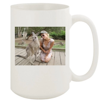 Paris Hilton 15oz White Mug