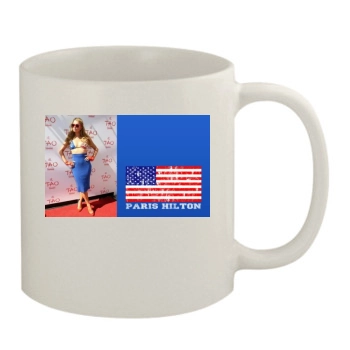 Paris Hilton 11oz White Mug