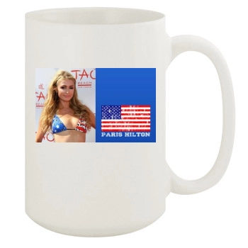 Paris Hilton 15oz White Mug