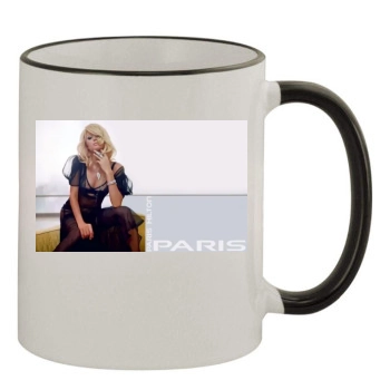 Paris Hilton 11oz Colored Rim & Handle Mug