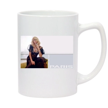 Paris Hilton 14oz White Statesman Mug