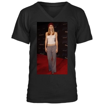 Jessica Biel Men's V-Neck T-Shirt