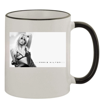 Paris Hilton 11oz Colored Rim & Handle Mug