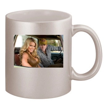 Jessica Simpson 11oz Metallic Silver Mug