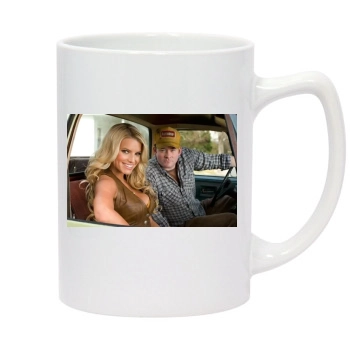 Jessica Simpson 14oz White Statesman Mug