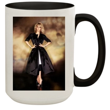 Jessica Simpson 15oz Colored Inner & Handle Mug