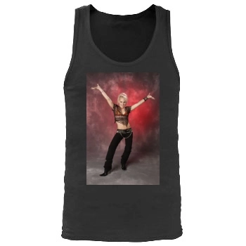 Pink Men's Tank Top