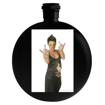 Pink Round Flask