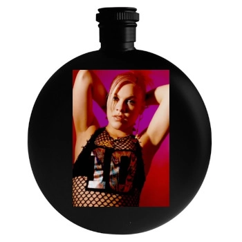 Pink Round Flask