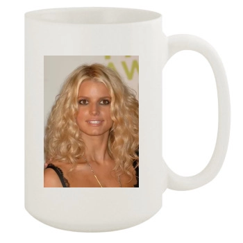 Jessica Simpson 15oz White Mug