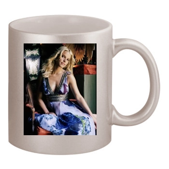 Jessica Simpson 11oz Metallic Silver Mug