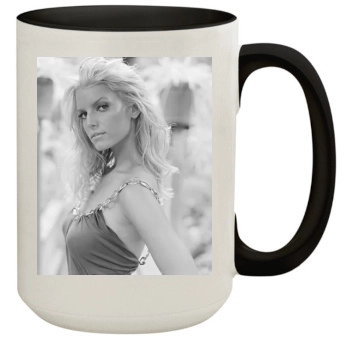 Jessica Simpson 15oz Colored Inner & Handle Mug