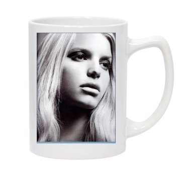 Jessica Simpson 14oz White Statesman Mug