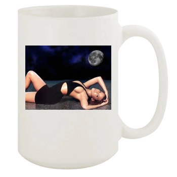 Jessica Simpson 15oz White Mug