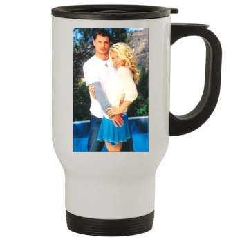 Jessica Simpson Stainless Steel Travel Mug