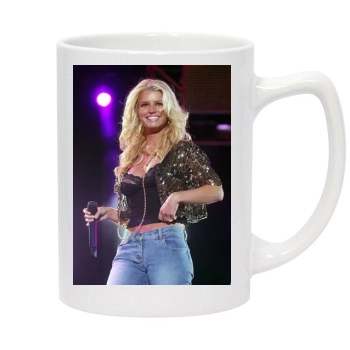 Jessica Simpson 14oz White Statesman Mug