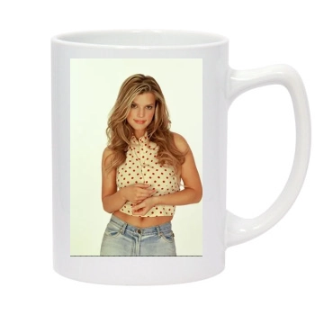 Jessica Simpson 14oz White Statesman Mug