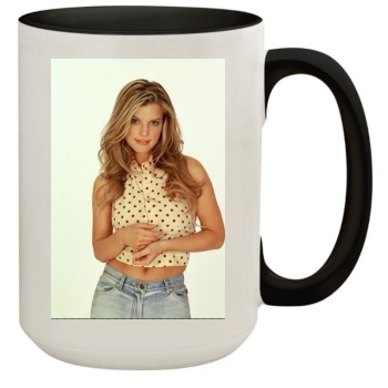 Jessica Simpson 15oz Colored Inner & Handle Mug